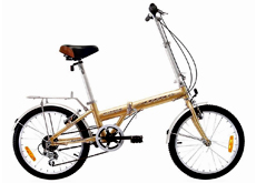 20"steel 6 speed suspension folding bikes